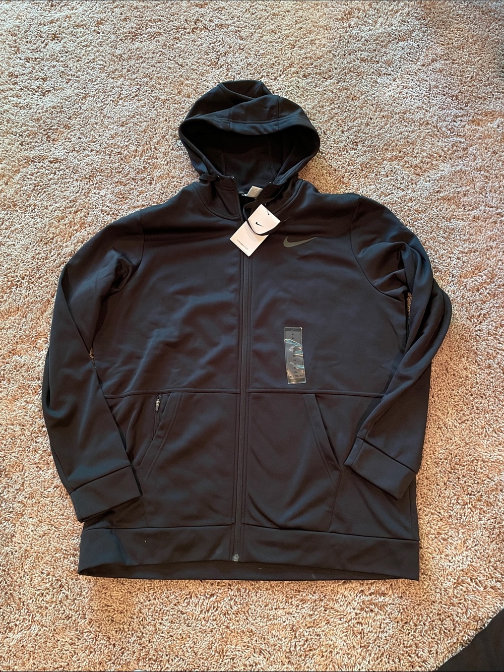 Nike Men’s Black Full-Zip Hoodie Jacket